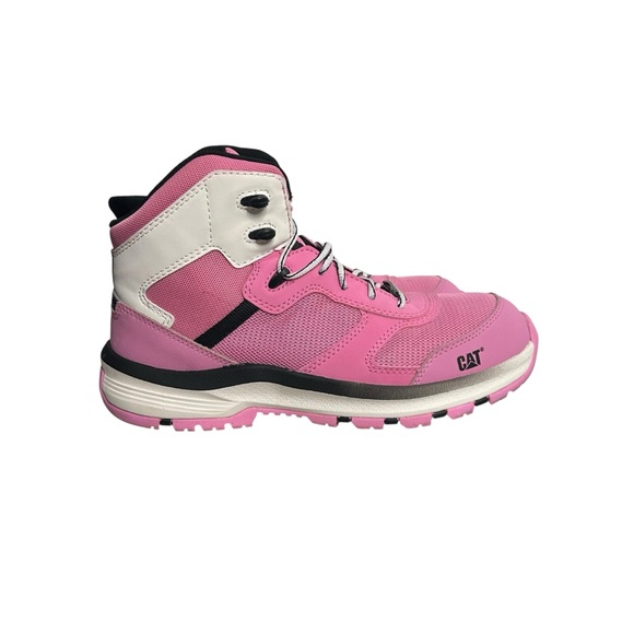 Caterpillar Quake Mid Composite Toe Rose Bloom Pink Work Safety Boots Women’s 9 - Picture 5 of 8